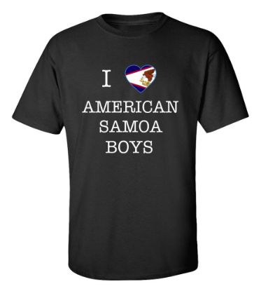 Picture of I Love American Samoa Boys T-Shirt