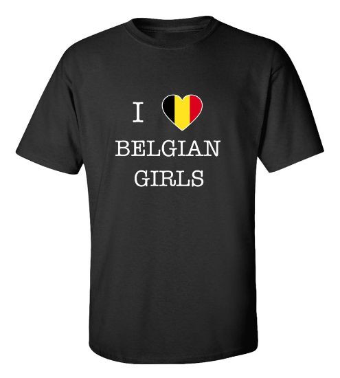 Picture of I Love Belgium Girls T-Shirt