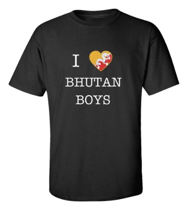 Picture of I Love Bhutan Boys T-Shirt