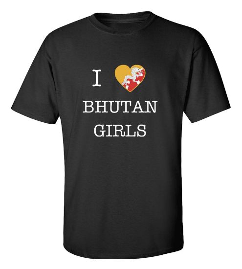 Picture of I Love Bhutan Girls T-Shirt