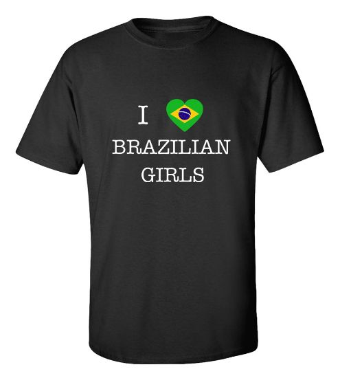 Picture of I Love Brazil Girls-T-Shirt