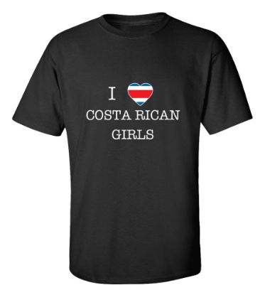 Picture of I Love Costa Rica Girls-T-Shirt