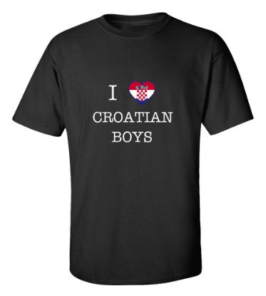 Picture of I Love Croatia Boys -T-Shirt