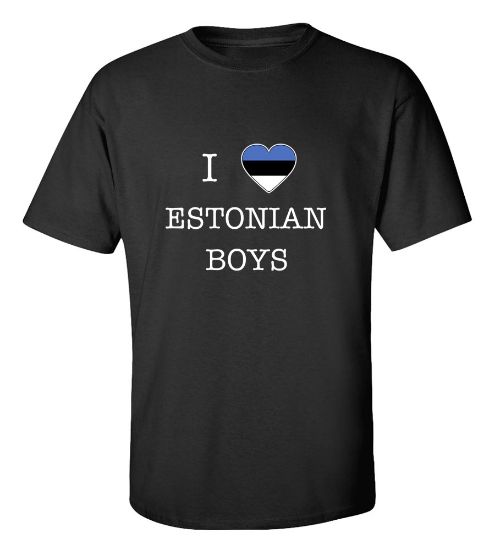 Picture of I Love Estonia Boys T-shirt