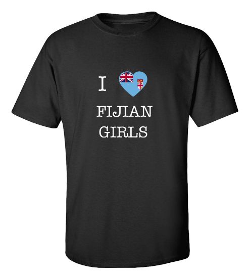 Picture of I Love Fiji Girls T-shirt