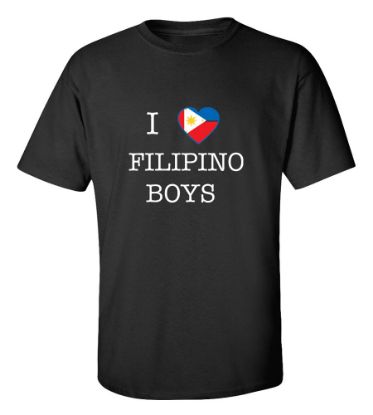 Picture of I Love Filipino Boys T-shirt