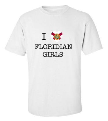 Picture of I Love Florida Girls T-Shirt