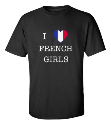 Picture of I Love French Girls T-Shirt