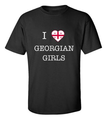 Picture of I Love Georgia Country Girls-T-Shirt