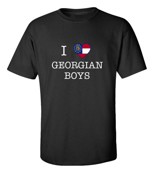 Picture of I Love Georgia Us State Boys T-Shirt