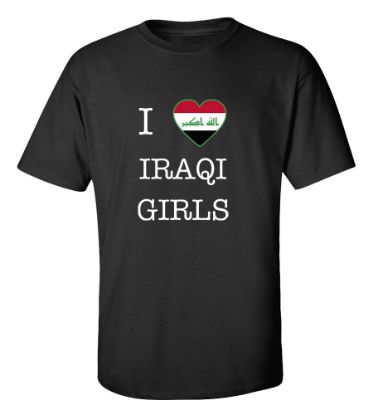 Picture of I Love Iraq Girls-T-Shirt