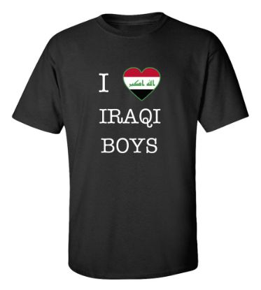 Picture of I Love Iraq Boys-T-Shirt