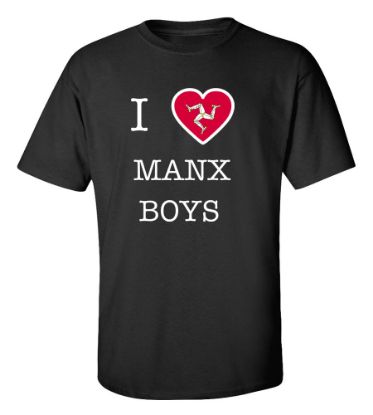 Picture of I Love Isle Of Man Boys-T-Shirt