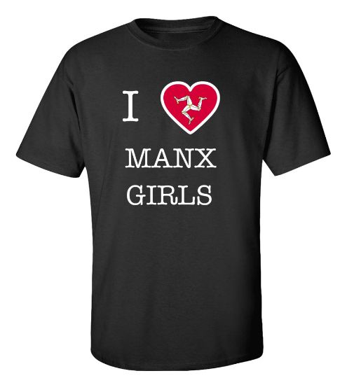 Picture of I Love Isle Of Man Girls-T-Shirt