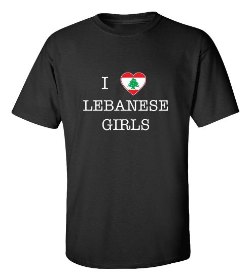 Picture of I Love Lebanese Girls T-Shirt