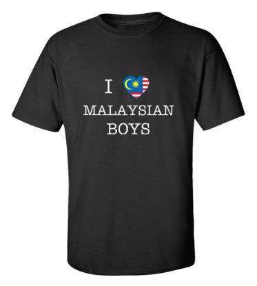 Picture of I Love Malaysian Boys T-Shirt