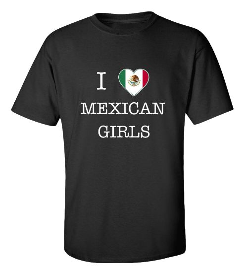 Picture of I Love Mexico Girls T-Shirt