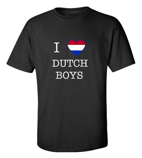 Picture of I Love Netherlands Dutch Boys T-Shirt