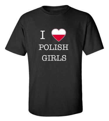 Picture of I Love Poland Girls T-Shirt