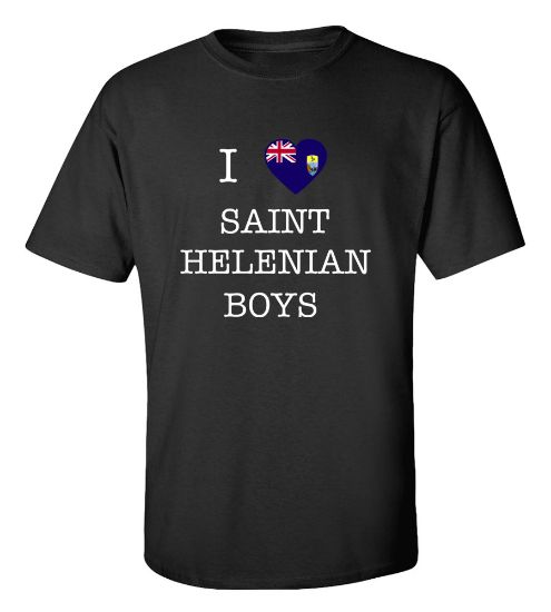 Picture of I Love Saint Helena Boys T-Shirt