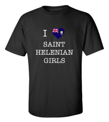 Picture of I Love Saint Helena Girls T-Shirt