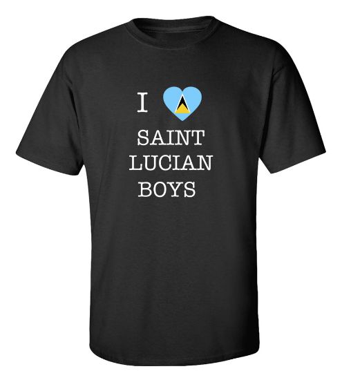 Picture of I Love Saint Lucia Boys T-Shirt