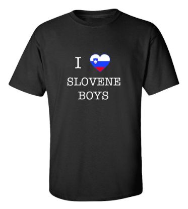 Picture of I Love Slovenia Boys T-shirt