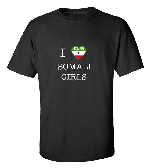 Picture of I Love Somaliland Girls T-shirt