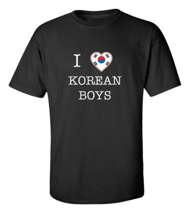 Picture of I Love South Korean Boys T-shirt