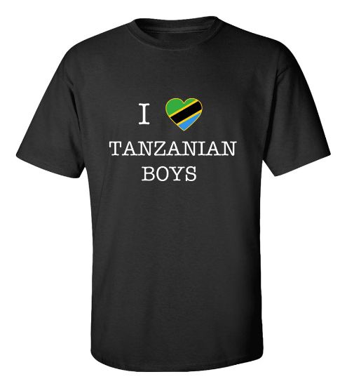 Picture of I Love Tanzania Boys T-shirt