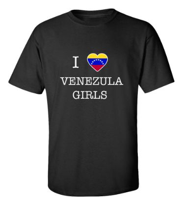 Picture of I Love Venezula Girls T-shirt