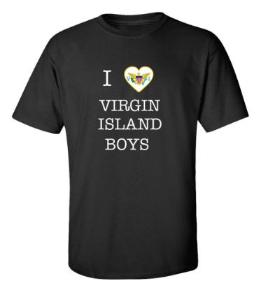 Picture of I Love Virgin Island US Boys T-shirt