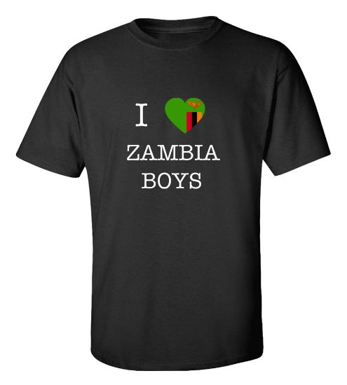 Picture of I Love Zambia Boys T-shirt