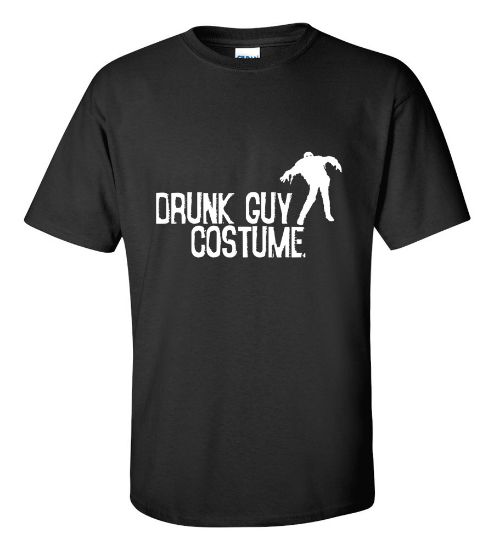 Picture of Halloween Drunk Guy Costume T-shirt