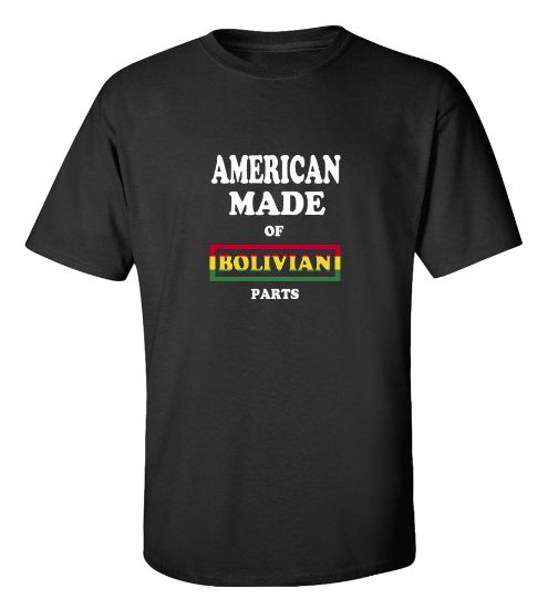 Picture of American Made of Bolivia Parts-T-Shirt