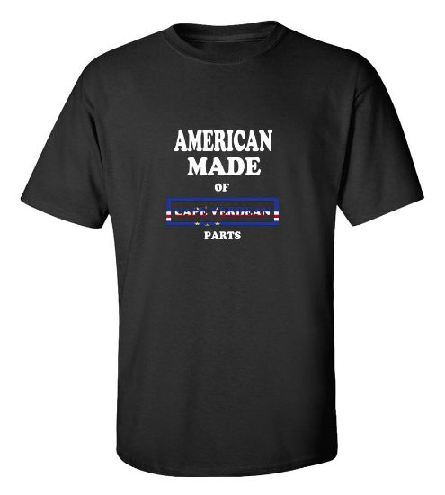 Picture of American Made of Cape Verde Parts-T-Shirt