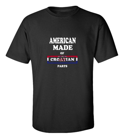 Picture of American Made of Crotia Parts-T-Shirt