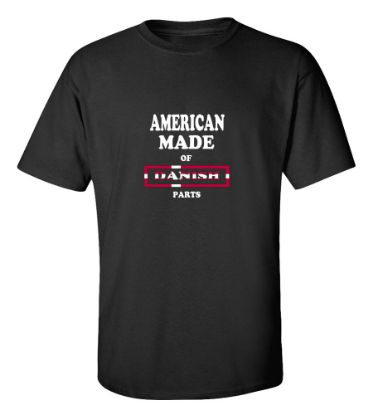 Picture of American Made of Denmark Parts-T-Shirt