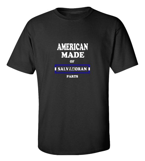 Picture of American Made of EL Salvador Parts-T-Shirt