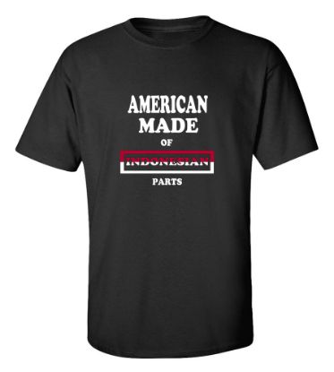 Picture of American Made of Indonesian Parts-T-Shirt