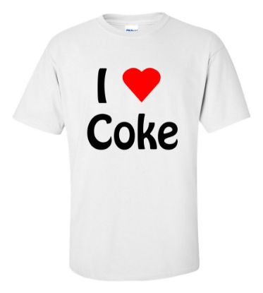 Picture of I Love Coke T-shirt