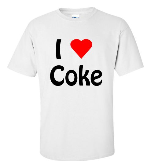 Picture of I Love Coke T-shirt