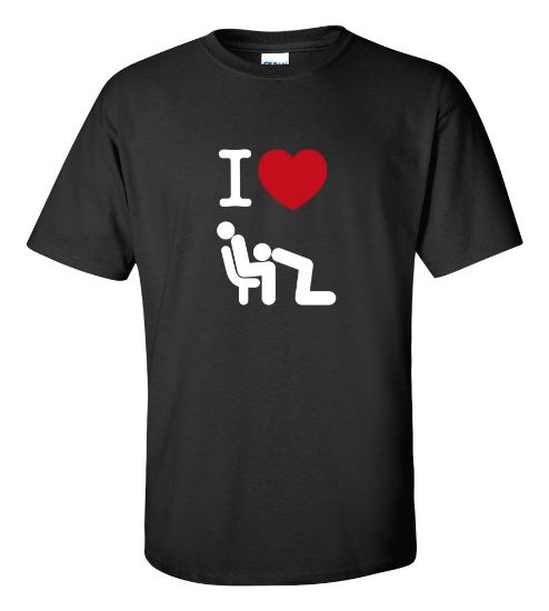 Picture of I Love Head T-shirt