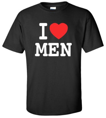 Picture of I Love Men T-shirt