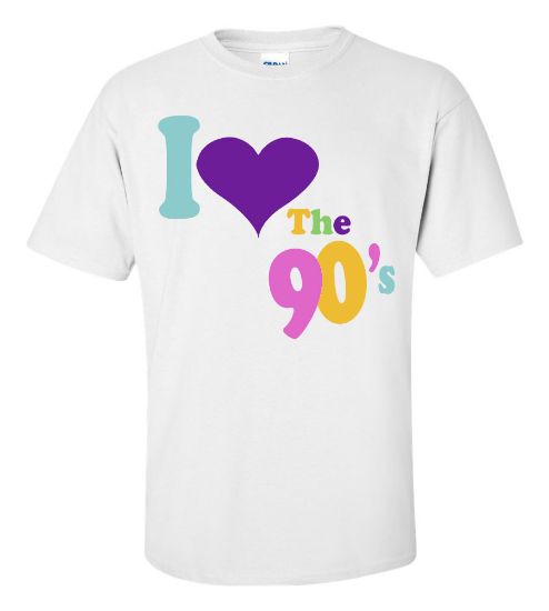 Picture of I Love The 90's T-shirt