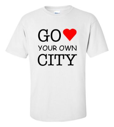 Picture of Go Love Your Own City T-shirt