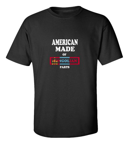 Picture of American Made of Mongolia Parts-T-Shirt