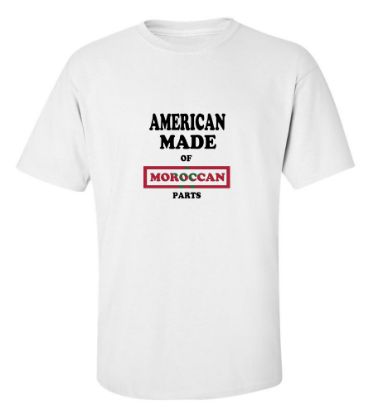 Picture of American Made Of Moroccan Parts T-shirt