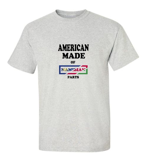 Picture of American Made Of Namibian Parts T-shirt