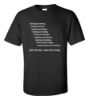 Picture of Don't ask why 'cause we're living NSFW T-shirt